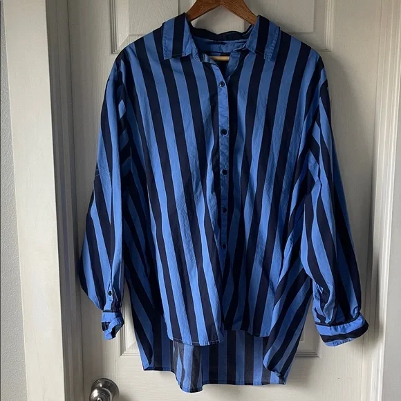 Aerie Striped Button Down - Picture 4 of 6